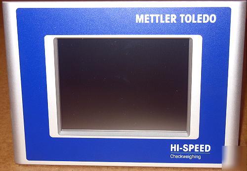New mettler toledo hi-speed checkweighing control panel 