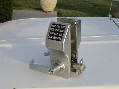 Electronically controlled single point lock