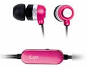 Jwin jv-i-353PNK-aluminum inear earphones pink