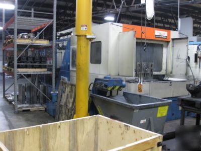 Mazak ultra 550 horizontal machining center probing