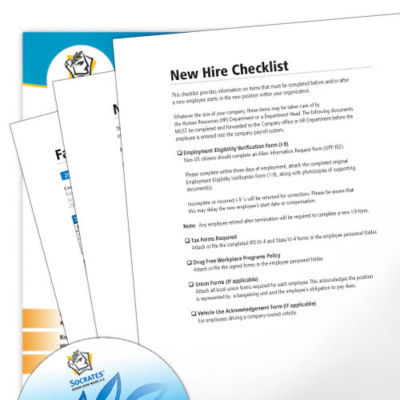New employee planner kit forms applications aggrements