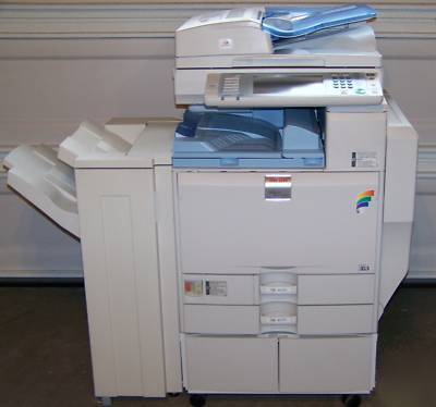 Ricoh aficio mpc 3500 color copier - print/nic/fax/scan