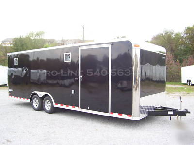 2010 24FT pace black smooth side loaded