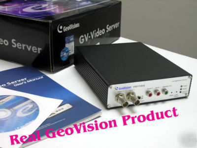 New geovision gv video server - 2 channel 