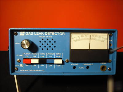 Gow-mac 21-250 gas leak detector 
