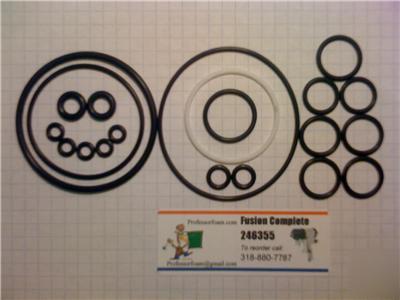 15 complete o ring kit graco fusion air purge ap 246355
