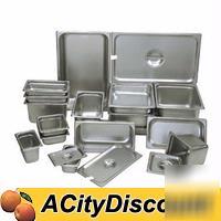 1DZ third size stainless steam table pans 4