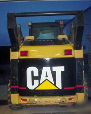 2004 caterpillar 252 skid steer loader *cab/heat/air*