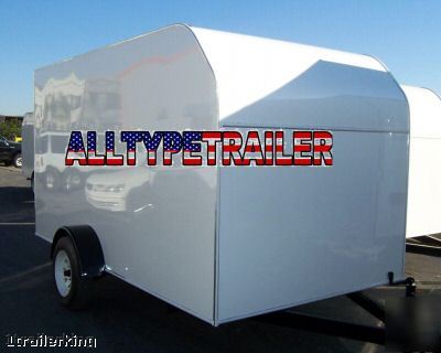 2010 - 10' enclosed quad motorcycle toy hauler trailer
