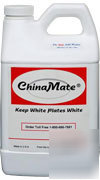 Chinamate china cleaner remove gray marks 1/2 gallon