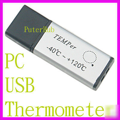 Pc usb thermometer excel log temperature thermostat
