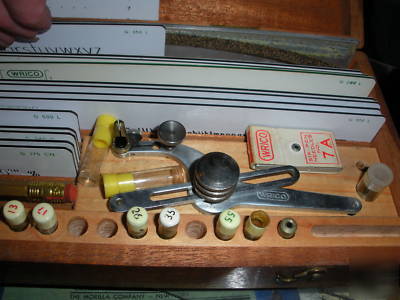 Vintage lot of map making tools for land surveying