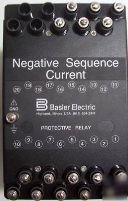 Basler electric BE1-46N neg sequence overcurrent relay