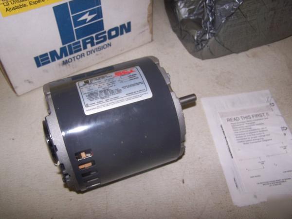 Emerson evaporative cooler motor 1/3HP 2SPD 115V