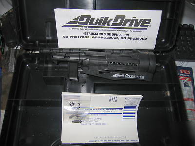 Quik drive pro 200G2 autofeed attachment screwdrive