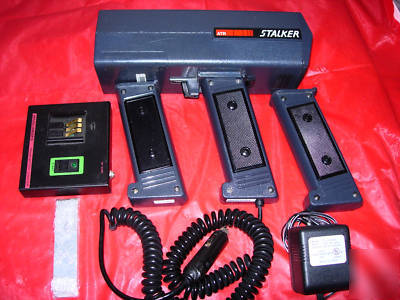 Stalker atr ka band police radar gun w/battery/charger 