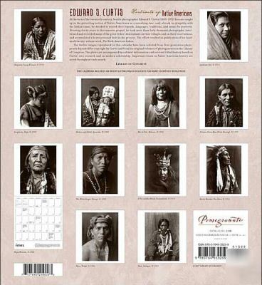 New portrait of native americans - 2008 wall calendar - 