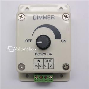 Led adjustable dimmer brightness controller dc 12V 8A d