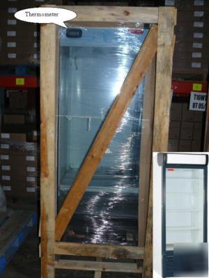 New commercial refrigerator/cooler 18 cf store front 