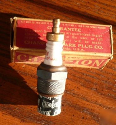 New old stock~ champion # 7 ~1/2 inch spark plug