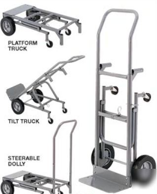 New wise 4 way cart mover convertible hand truck dolly