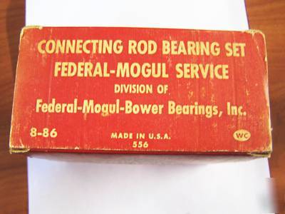 Federal mogul connecting rod bearing set 2000 cpa
