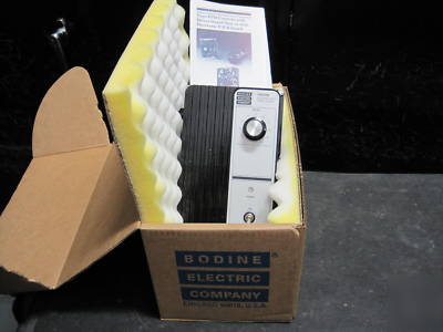 Bodine electric model 855 motor dc motor control
