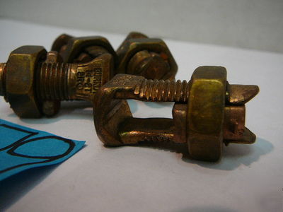 Burndy splicing connector (bolt or tap) 4 ea 