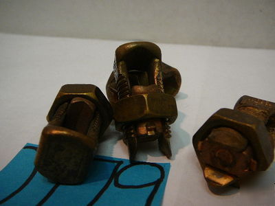 Burndy splicing connector (bolt or tap) 4 ea 
