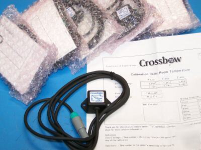 Crossbow 3 axis accelerometer CXL04M3 +-4G 5VDC no rsv