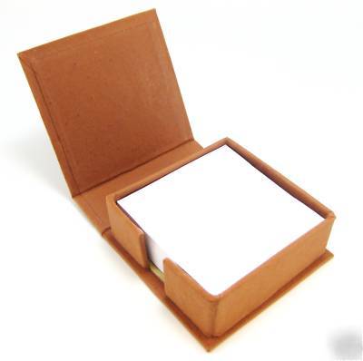 Fair trade hand made paper note box from india