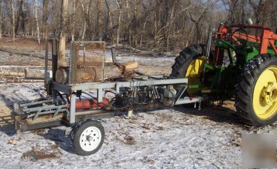 Firewood processor and log splitter, plans 