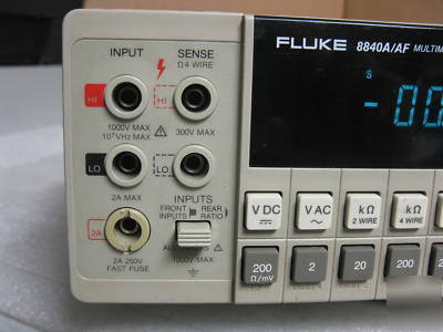 Fluke digital multimeter 8840A/af 