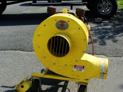 Hornet gas powered air duct vacum cleaning unit 