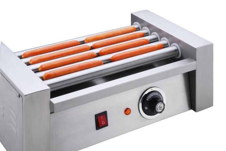 New commercial hot dog roller grill cooker machine