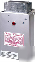 New phase-a-matic pam-300 static phase converter brand 