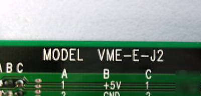 Vector electronics VMEEJ2 extender card vme-e-J2