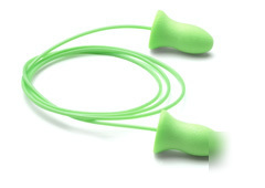 New 5 pairs moldex foam earplugs corded, in package
