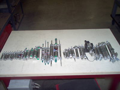 New clippard cylinder lot of 34 many styles list 