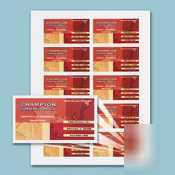 Avery-dennison ink jet business cards 2IN x 3-1/2IN |1
