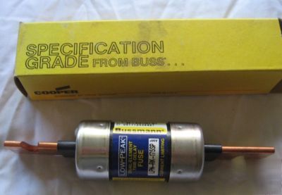 Cooper bussman low peak time delay electrical fuse 