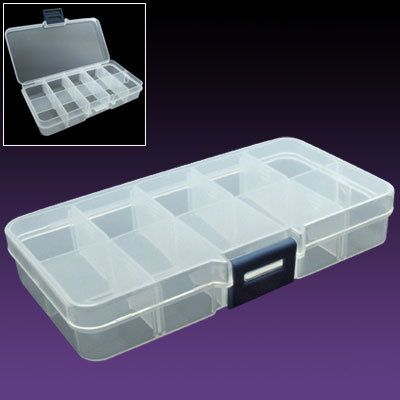 Electronic components plastic storage box organizer