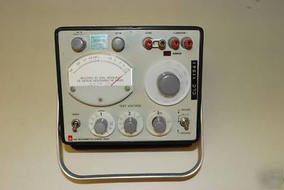 General radio model 1864 analog megohmmeter