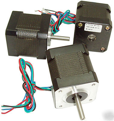 Lin nema 17 bipolar stepper motors, package of 4 motors