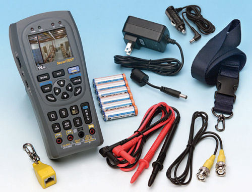 New ideal securitest cctv/security tester w/ dmm leads