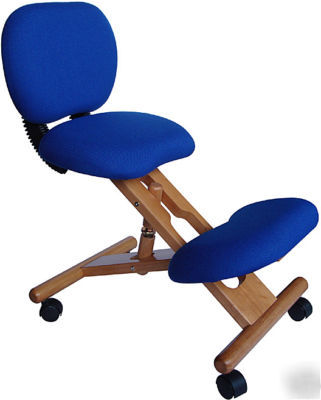 Wooden ergonomic kneeling office chair free shipping