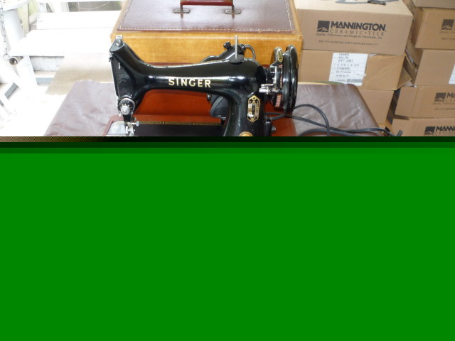 1954 singer 99K industrial strength sewing machine~case