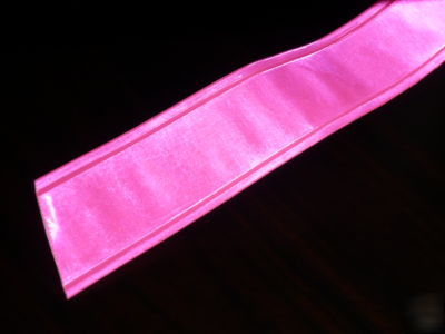25MM reflective pvc high gloss trim tape pink 1