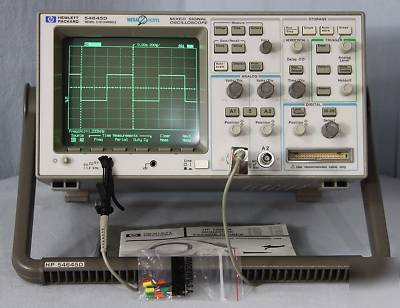 Agilent 54645D mhz mixed signal oscilloscope & 54659B