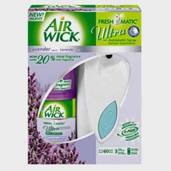 Air wick ultra automatic spray starter kit case pack 4